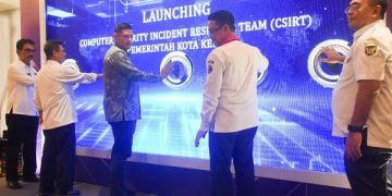 Launching Computer Security Incident Response Team Pemerintah Kota Kediri (KediriKota-CSIRT). Foto: Ist