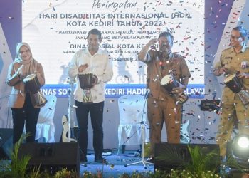 Semarak peringatan Hari Disabilitas Internasional Pemkot Kediri. Foto: Ist
