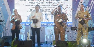 Semarak peringatan Hari Disabilitas Internasional Pemkot Kediri. Foto: Ist