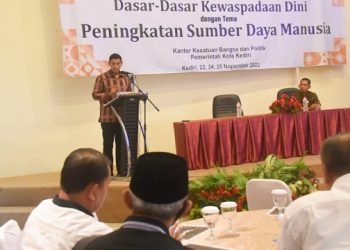 Acara penutupan Bimtek Dasar-Dasar Kewaspadaan Dini. Foto: Ist