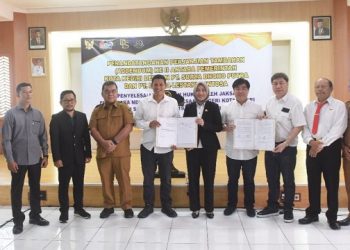 Hasil Addendum II Pemkot Kediri dengan PT Surya Dhoho Putra dan PT Darmo Lestari Sentosa. Foto: Ist