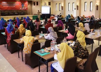Rakor Dinkes Kota Kediri bersama Kader PKK Kota Kediri. Foto: Ist