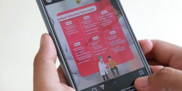 Jadwal vaksinasi di Kota Kediri. Foto: Ist