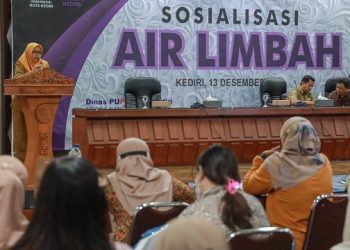 Kegiatan sosialisasi air limbah di Ruang Joyoboyo Balai Kota Kediri. Foto: Ist
