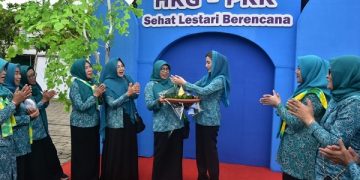 Pembukaan Hari Kesatuan Gerak PKK di Kabupaten Trenggalek. Foto: Ist