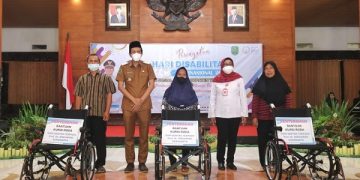 Peringatan Hari Disabilitas Internasional Pemkab Trenggalek. Foto: Ist