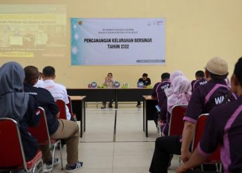 Pencanangan Kelurahan Bersinar tahun 2022. Foto: Ist