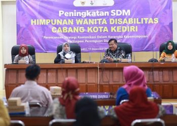 Rakor Peningkatan SDM HWDI di Ruang Joyoboyo Balai Kota Kediri. Foto: Ist