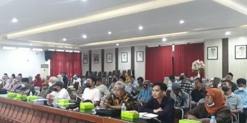 Pelaksanaan sosialisasi laporan pertanggungjawaban dana hibah. Foto: Ist