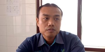 Pekerja Sosial ULT PSAI Tulungagung, Akrin Nur Huda saat ditemui Bacaini.id. Foto: Bacaini/Setiawan
