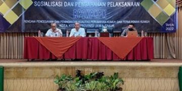 Sosialisasi penataan rumah kumuh di Hotel Lotus Garden Kediri. Foto: Ist