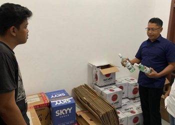 Berkedok Koperasi, Gudang Miras di Kediri Digerebek Polisi