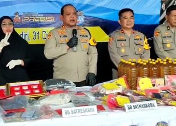 Tutup Tahun 2022, Angka Kriminalitas di Kota Kediri Meningkat