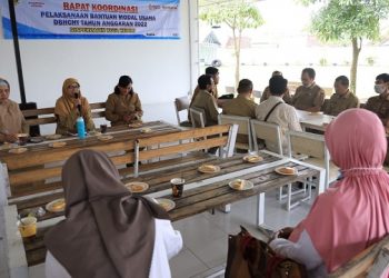 Rapat Persiapan Pelaksanaan Evaluasi Program Bantuan Modal Usaha tahun 2022. Foto: Ist