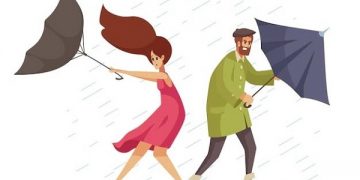 Ilustrasi hujan deras. Foto: freepick