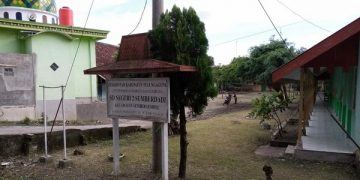 Bangunan dan tanah Kantor Polsek Sumbergempol yang diminta oleh ahli waris. Foto: Bacaini/Setiawan