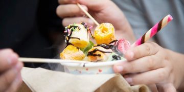 Cikibul atau Smooky Snack, jajanan mengandung nitrogen cair yang viral di Indonesia.
Foto: kemenkes.go.id