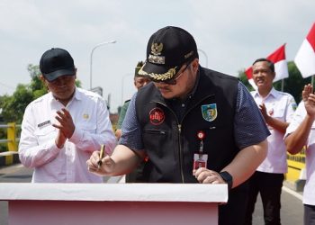 3 Tahun Dibangun, Bupati Kediri Resmikan Jembatan Ngadi