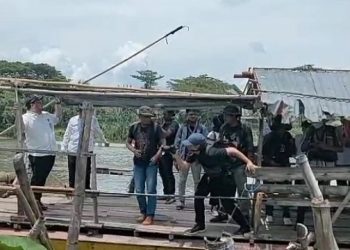 Akan Dibangun Bulan Mei, Bupati Kediri Meninjau Jembatan Jongbiru
