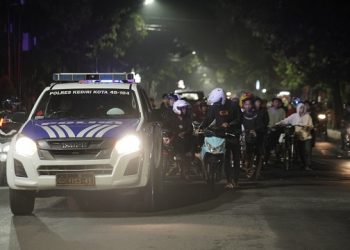 Terjaring Operasi Malam Minggu, 30 Motor Brong Disita Polisi