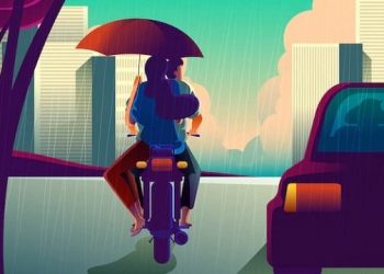 Tips Aman Berkendara Motor Saat Musim Hujan