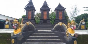 Penampakan Candi Waji Mojokerto yang dibangun oleh Mbah Wiro. Foto: Bacaini/Fio