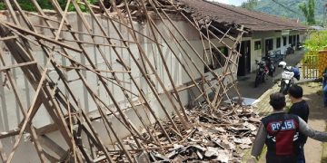 Kondisi kantor Sub Sektor Polsek Trenggalek. Foto: Bacaini/Aby
