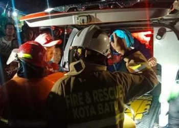 Terpental ke Sungai, 2 Pemotor di Kota Batu Tewas