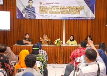 Disperdagin Gelar Sosialisasi Pendaftaran Banmod DBHCHT 2023