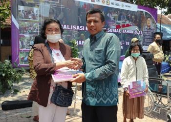 HUT Tagana ke-19, Pemkot Kediri Bantu Disabilitas dan Korban Kebakaran