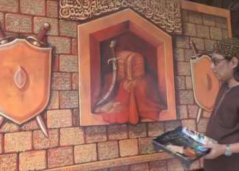 Membaca Al Quran Dengan Lukisan Ala Ponpes La Raiba Hanifida