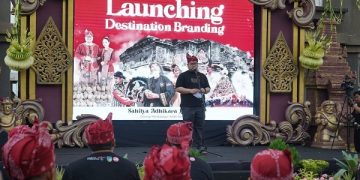 Mas Dhito pada acara launching Kediri Berbudaya. Foto: Ist