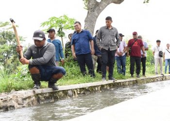 Banjir di Sejumlah Titik, Wali Kota Kediri Cek Saluran Air