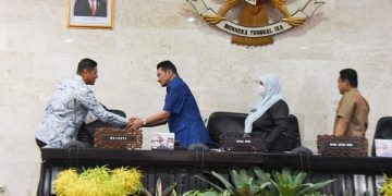 Rapat Paripurna di Ruang Sidang DPRD Kota Kediri. Foto: Ist