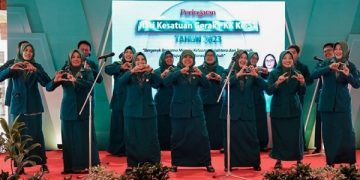 Peringatan Hari Kesatuan Gerak Pemberdayaan dan Kesejahteraan Keluarga Ke-51 di Pendopo Panjalu Jayati. Foto: Ist