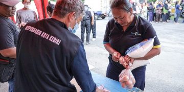 Operasi Pasar Murni di Selomangleng. Foto: Ist