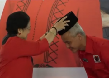Didampingi Jokowi, Megawati Umumkan Ganjar Calon Presiden