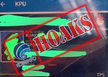 Gambar kartu pemilih Pemilu 2024 yang beredar di media sosial. Foto: Ist