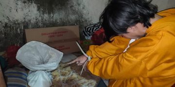 MS beserta barang bukti yang berhasil diamankan polisi. Foto: Bacaini/AK.Jatmiko