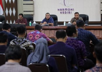 Rapat koordinasi dan sosialisasi Perubahan Arsitektur dan Peta Rencana SPBE. Foto: Ist
