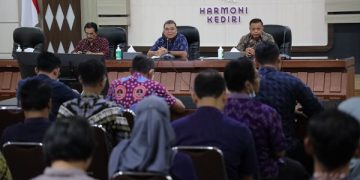 Rapat koordinasi dan sosialisasi Perubahan Arsitektur dan Peta Rencana SPBE. Foto: Ist