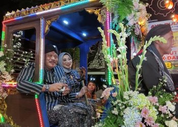 Pawai Alegoris Meriahkan Ulang Tahun Nganjuk
