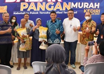 Bazar Pangan Murah di Kota Kediri Disambut Animo Warga