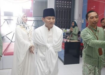 Bupati Arifin di Kantor BPR Jwalita yang baru diresmikan. Foto: Ist