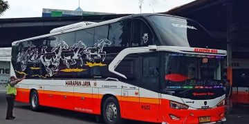 Bus Harapan Jaya. Foto: Instagram @harapanjayagallery