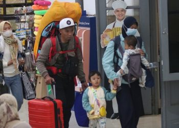 Diprediksi Naik, Ribuan Pemudik Tiba di Stasiun Kediri