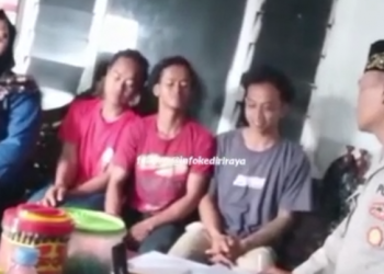 Ngaku Penguasa Bandara Kediri, 3 Pemuda Jadi ‘Ayam Sayur’ Saat Diamankan