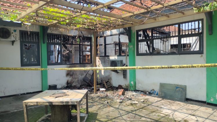 1.200 Dosis Vaksin PMK DKPP Kota Kediri Ikut Terbakar