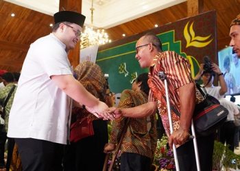 Mas Dhito Halalbihalal Bersama Warga Kabupaten Kediri