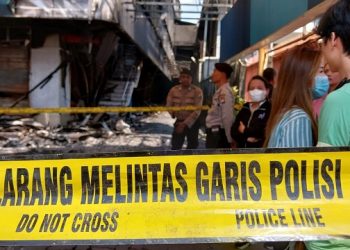 Polda Jatim Amankan Abu dan Arang Sisa Kebakaran Malang Plaza
